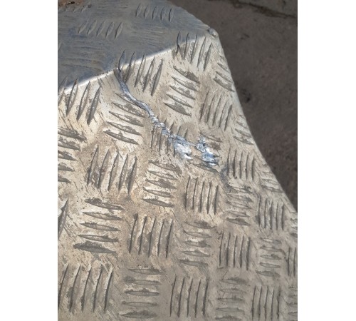 Защита заднего моста верхняя левая