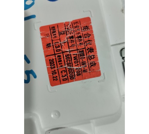 Панель приборов