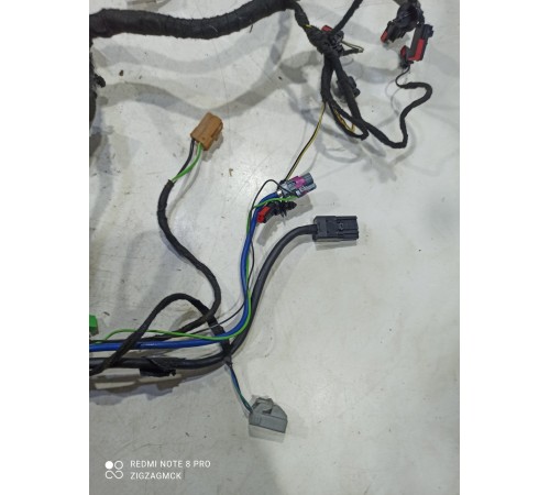 Электропроводка центральной консоли