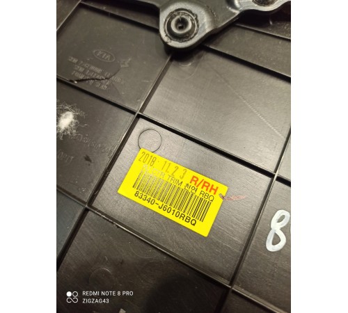 Обшивка двери(задняя правая)