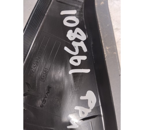 Накладка рамки стекла двери задняя правая внутренняя