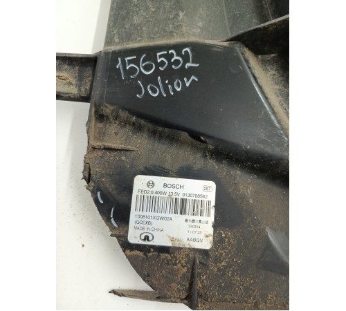 Диффузор радиатора в сборе