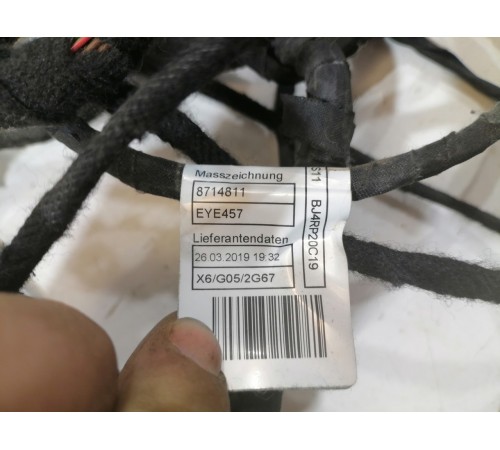 Электропроводка двери передняя правая