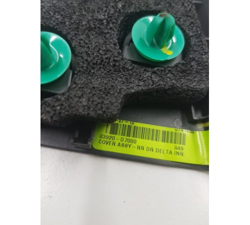 Накладка двери задняя правая