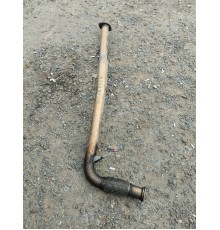 Приемная труба глушителя с гофрой