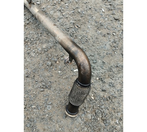 Приемная труба глушителя с гофрой