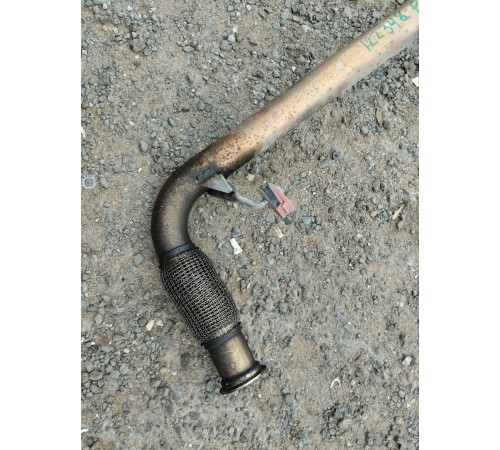 Приемная труба глушителя с гофрой