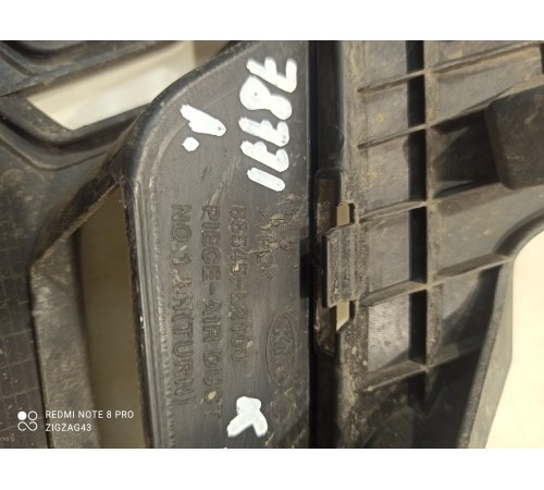 Накладка переднего бампера (левая)