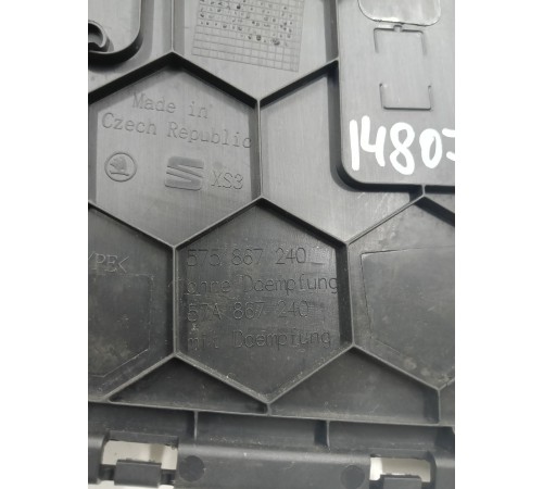 Обшивка центральной стойки правая нижняя